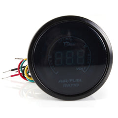 2 inch 52MM 20 Lights Digital Car Auto Air/Fuel Ratio Monitor Racing Gauge Analog