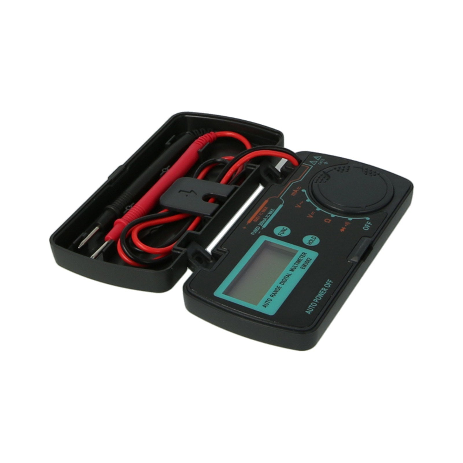 Mini Digital Multimeter AC DC Volt AMP OHM LCD Voltmeter Auto Power Off Data