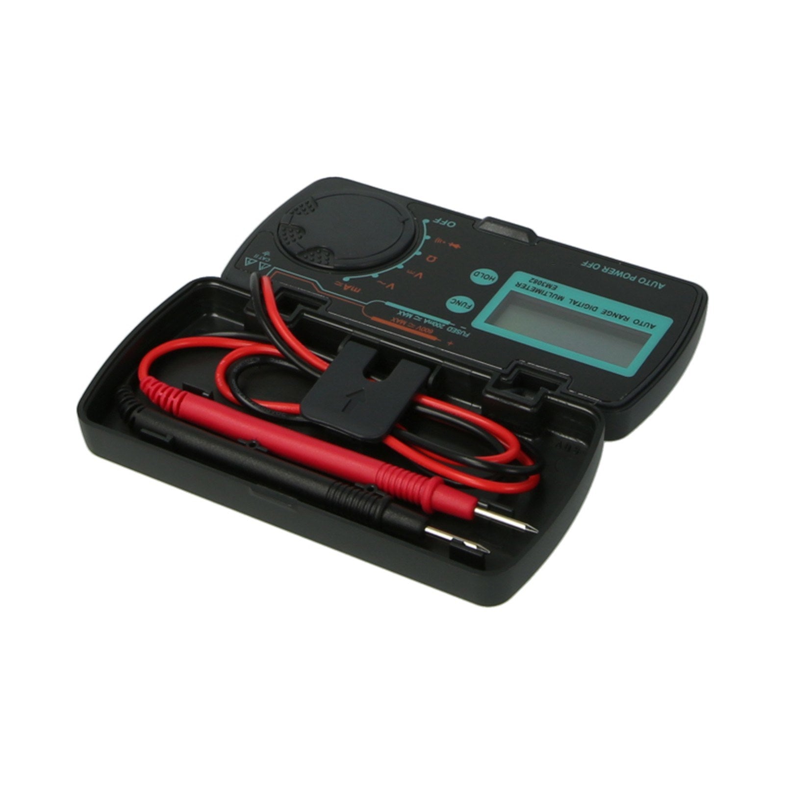 Mini Digital Multimeter AC DC Volt AMP OHM LCD Voltmeter Auto Power Off Data