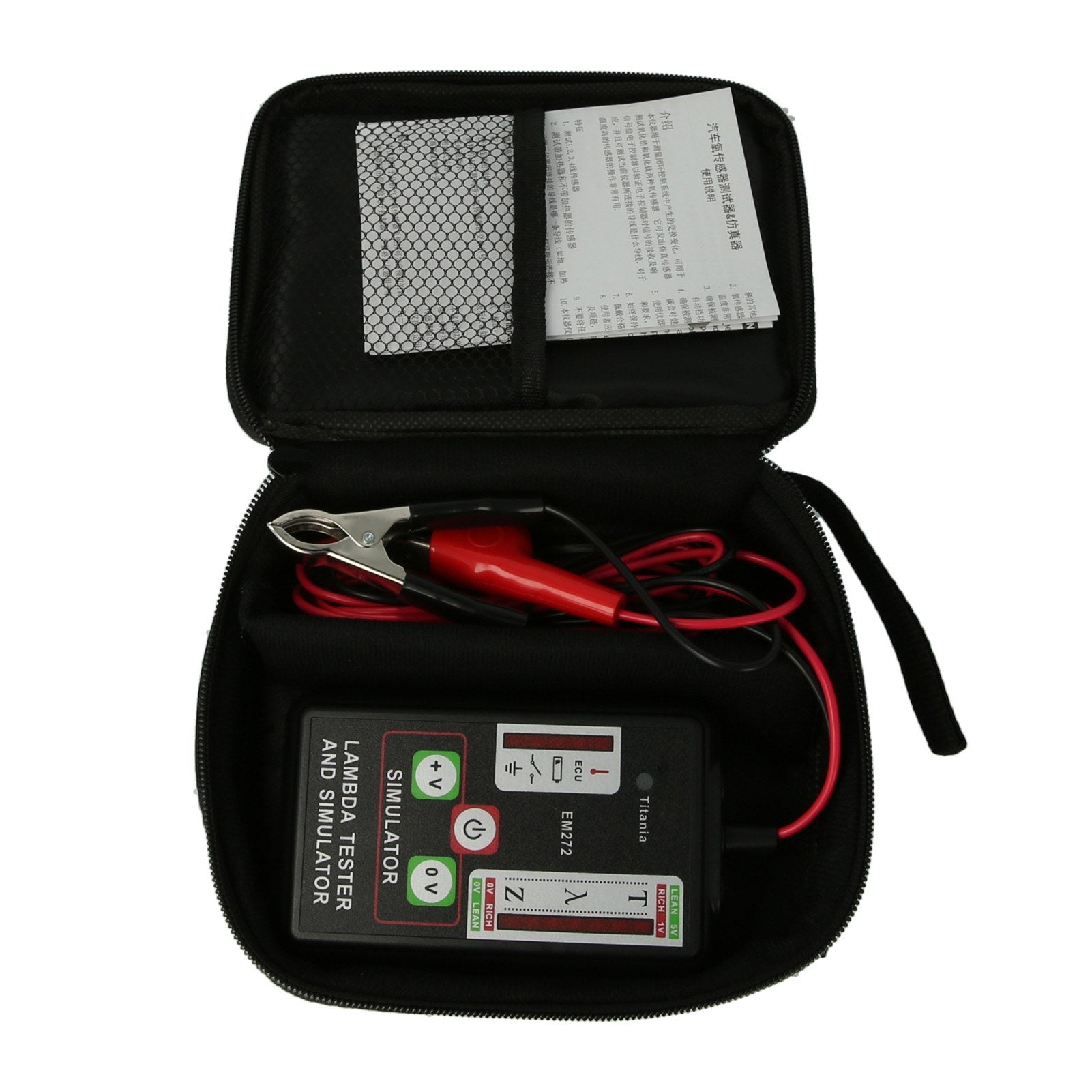 EM272 Lambda tester and simulator Zirconia Titania Sensors ECU Test 1,2,3 4 Wires
