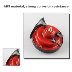 2 Pcs Car Horn Universal 12v Loud Dual-tone Snail Electric 105db for Truck Motorcycle