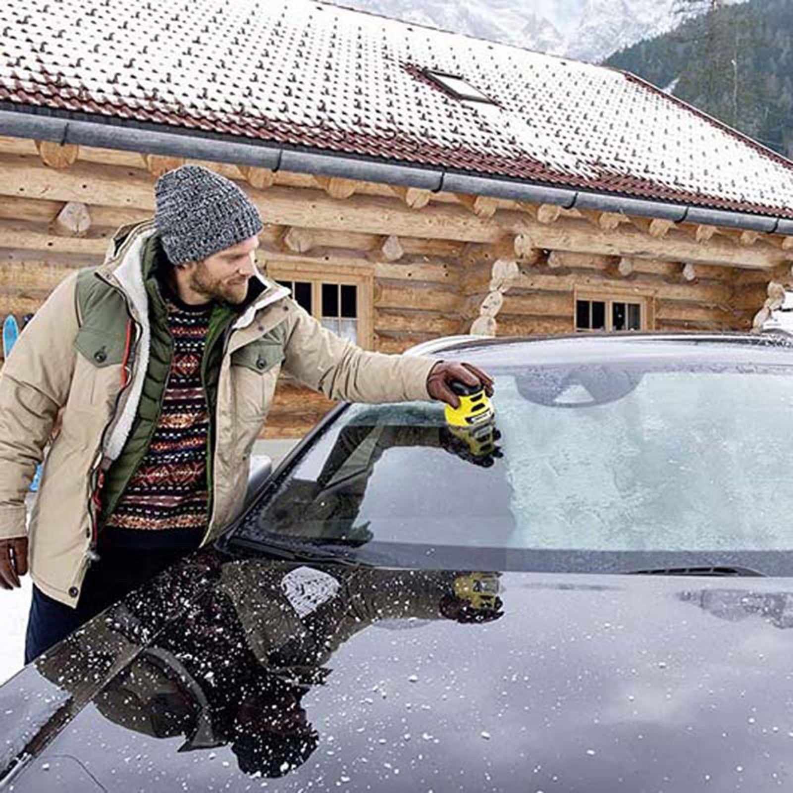 Car Ice Scraper Electric Snow Removal Windshield Glass Defrost Clean Tools Auto Window Tool