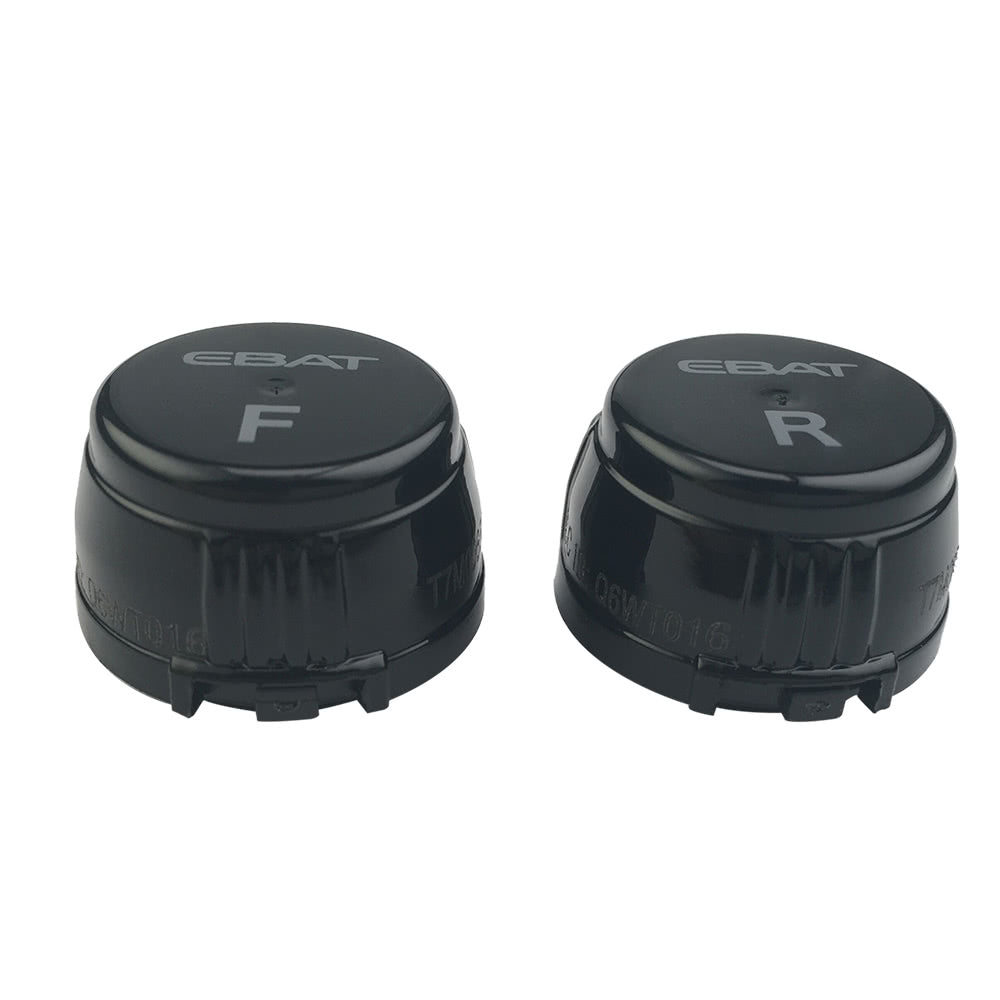 DIY TPMS for Motorcycle Tire Pressure Monitoring System with Waterproof External Sensor Wireless LCD Display