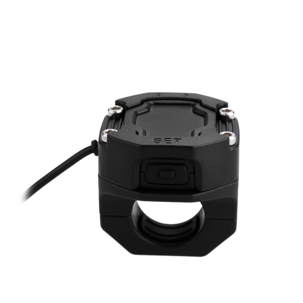 DIY TPMS for Motorcycle Tire Pressure Monitoring System with Waterproof External Sensor Wireless LCD Display