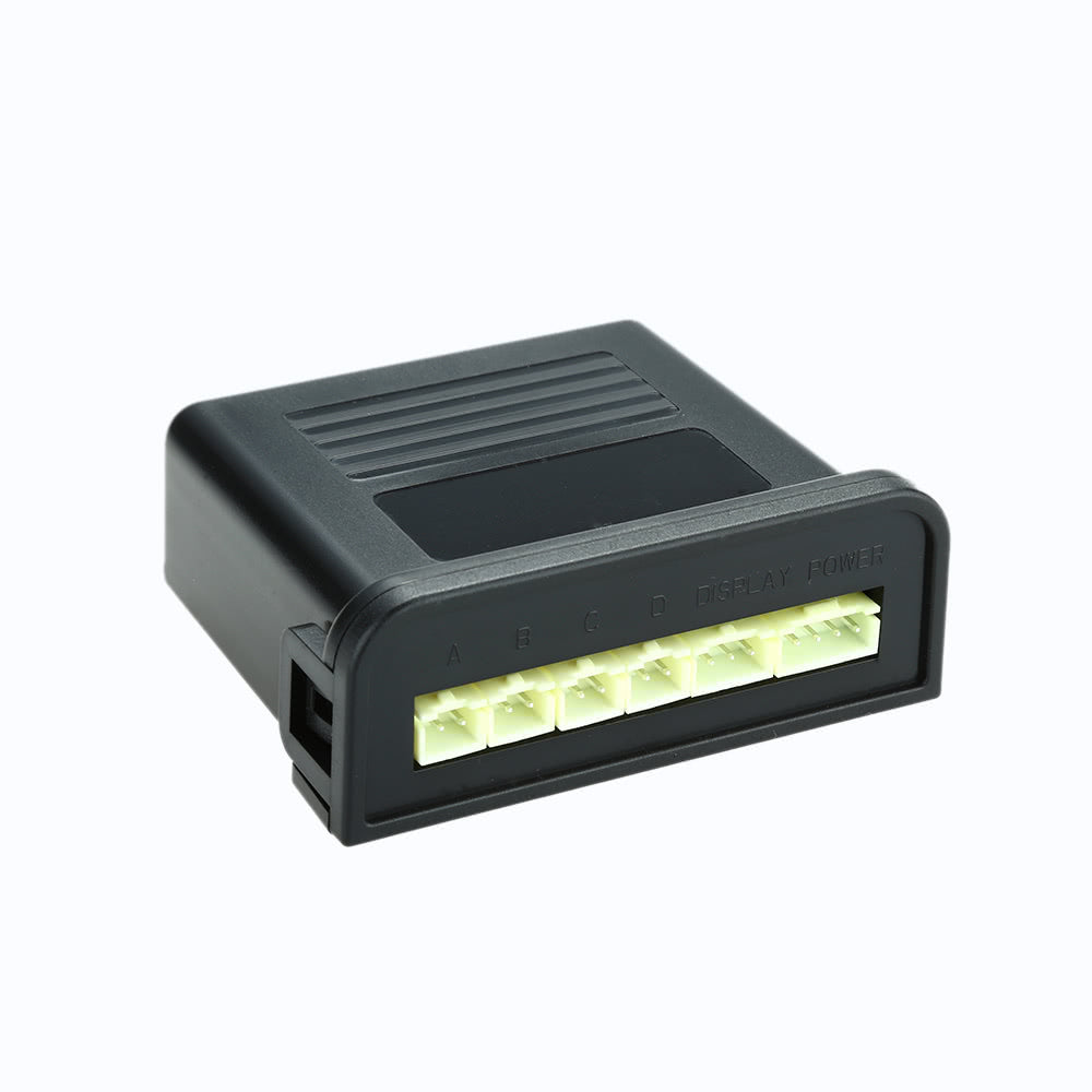 4 Sensors Parking Assist System Car Sensor Reverse Radar Alert with External Audible Buzzer Speaker