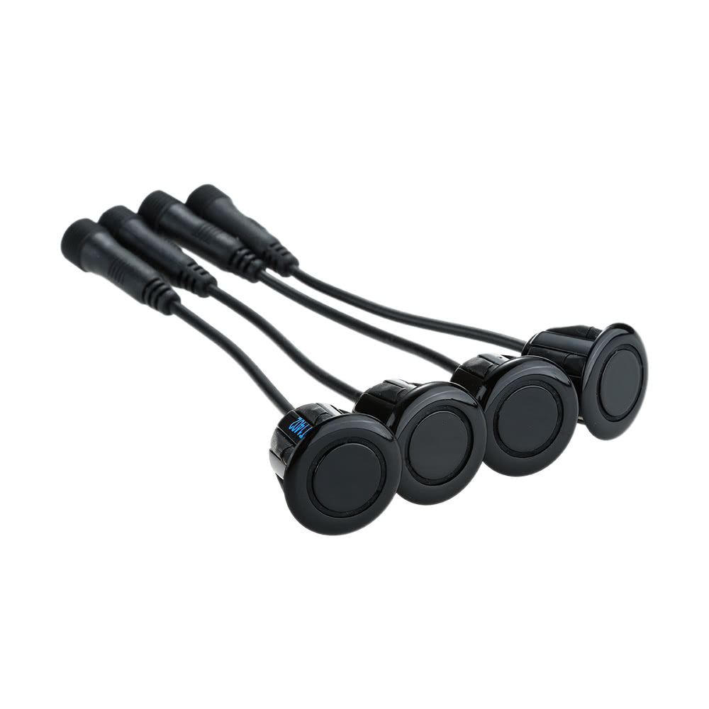4 Sensors Parking Assist System Car Sensor Reverse Radar Alert with External Audible Buzzer Speaker