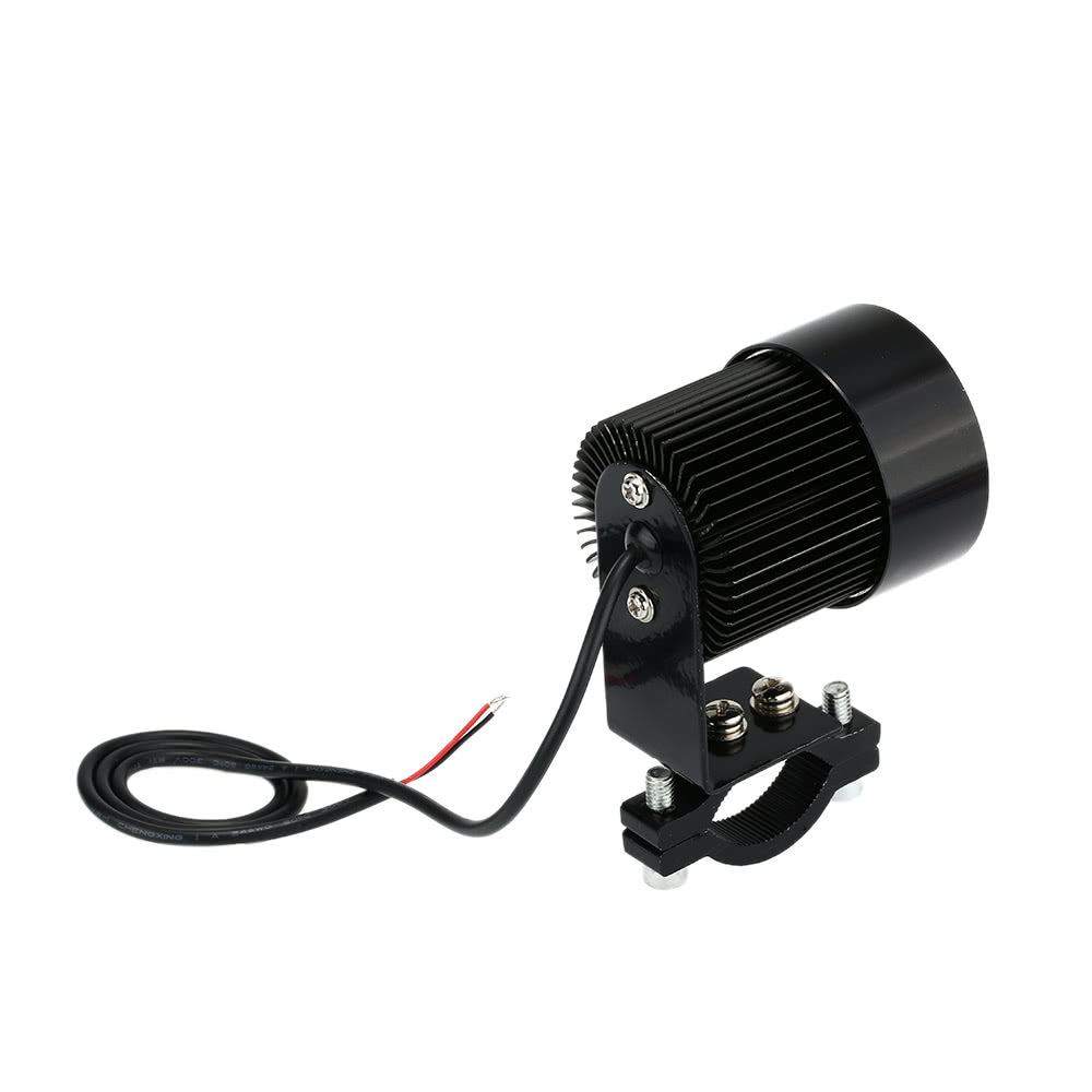 12V-80V 20W Black LED Headlight Lamp Universal for Motorcycle E-bike