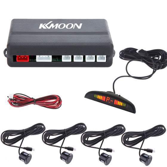 Car LED Parking Reverse Backup Radar System