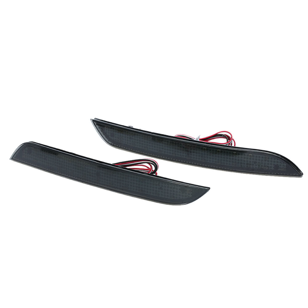 Pair of Rear Bumper Reflect Warning Light Plate Replacement Modification Tail Brake Lamp for BMW 3 Series