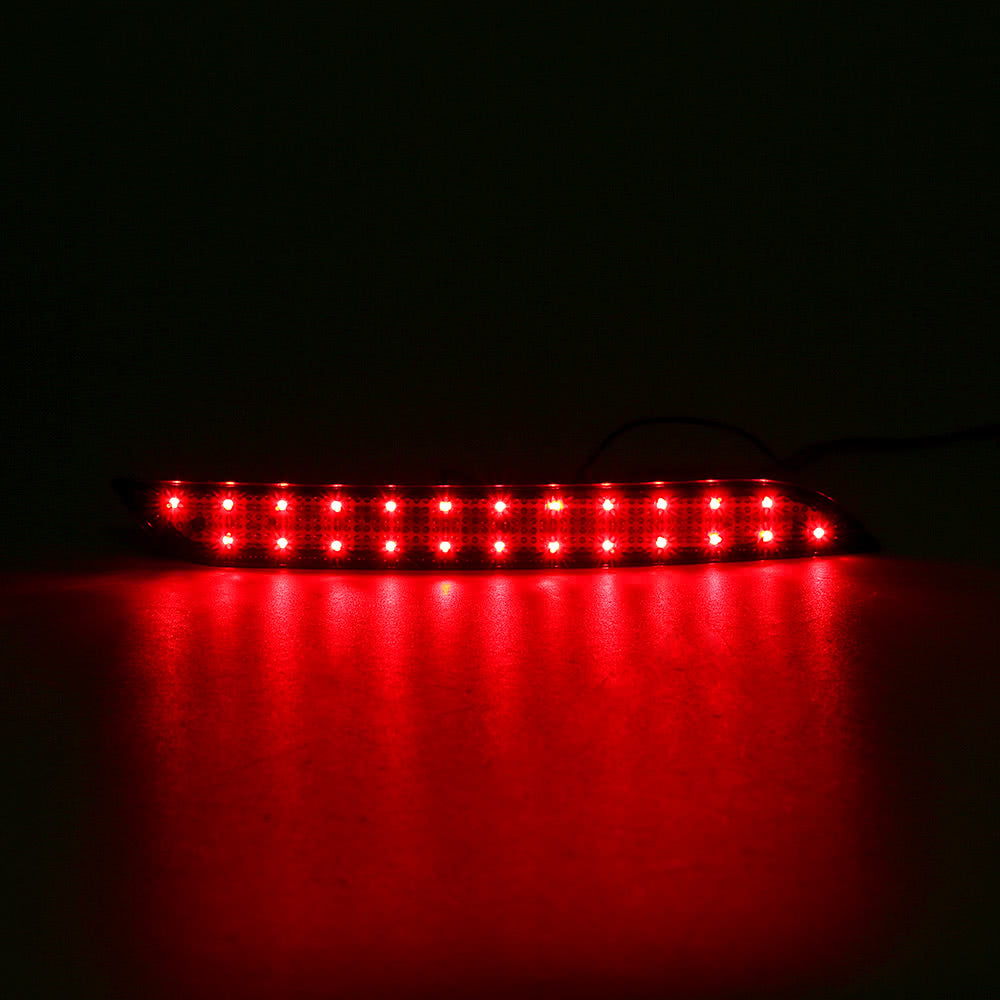 Pair of Rear Bumper Reflect Warning Light Plate Replacement Modification Tail Brake Lamp for BMW 3 Series