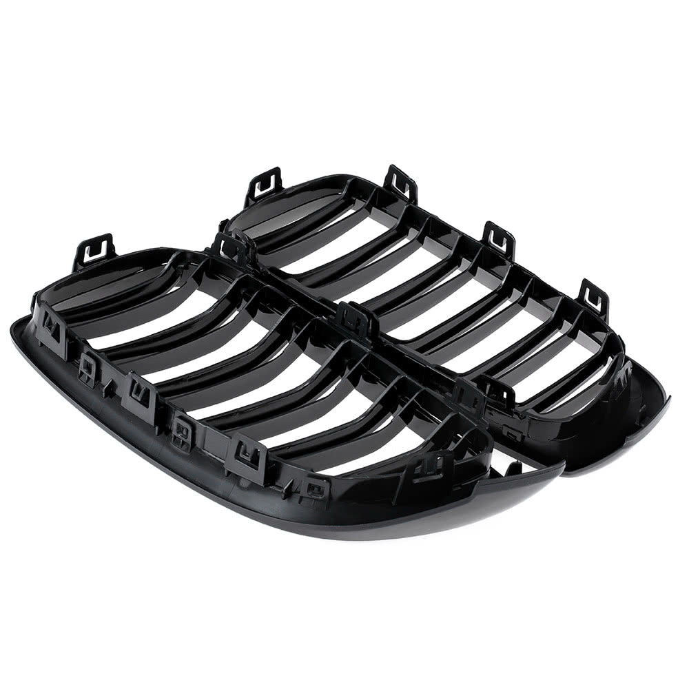 Gloss Black Front Kidney Grille Double Slat M4 Sport Style Grill for BMW F32 F33 F36 F82 Cabriolet Coupe
