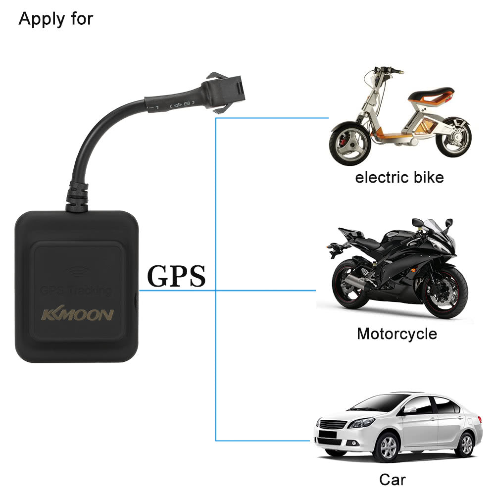 GPS Real Time Tracker Car Motorcycle Electric Bike GSM GPRS Tracking Device 2G