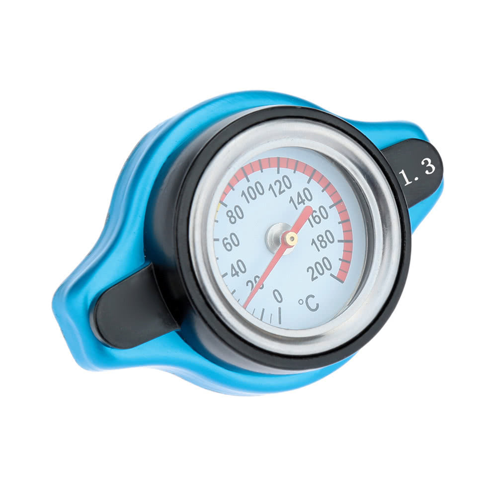 Universal Thermo Thermostatic Radiator Cap Cover with Water Temperature Gauge