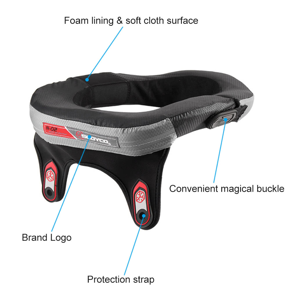 Motorcycle Neck Protector Motocross Off Road Racing Protective Brace