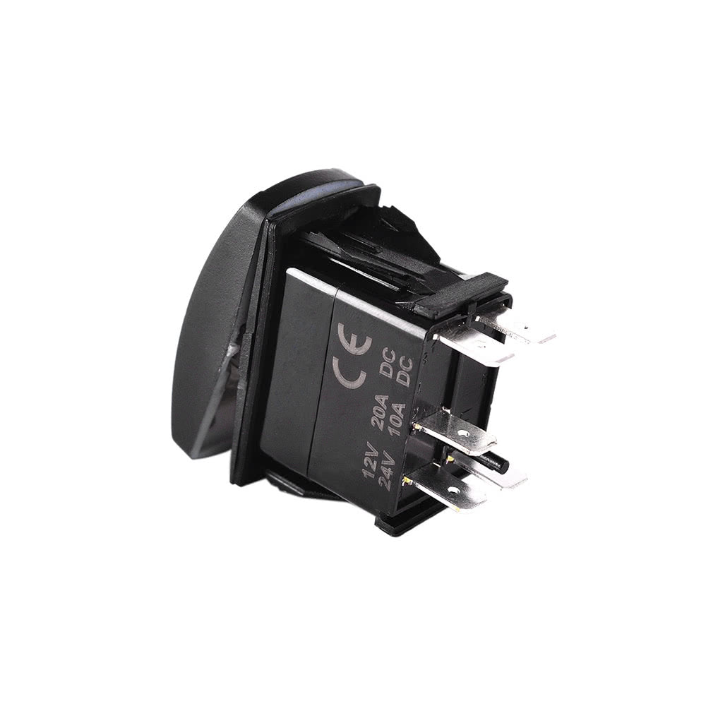LED Light Bar Rocker On/Off Switch with Relay Wiring Harness Kit 12V 40A for Jeep RV Boat Trailer