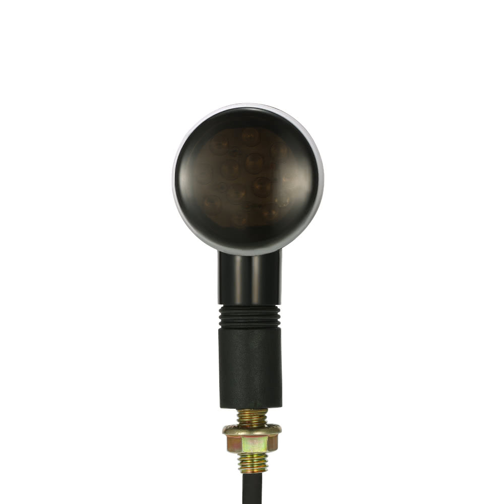 Motorcycle LED Turn Signal Light Universal for Harley Cafe Racer Pack 2