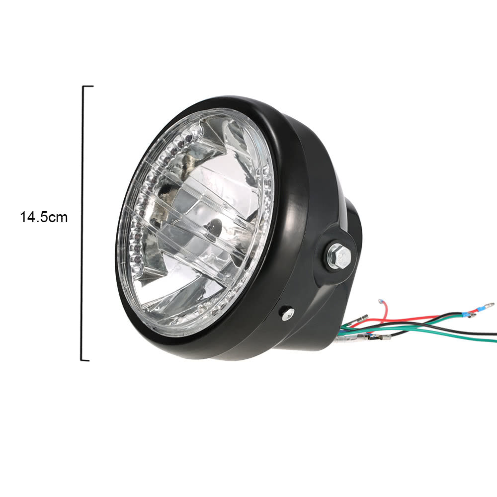 7" Motorcycle Headlight Round LED Turn Signal Indicators