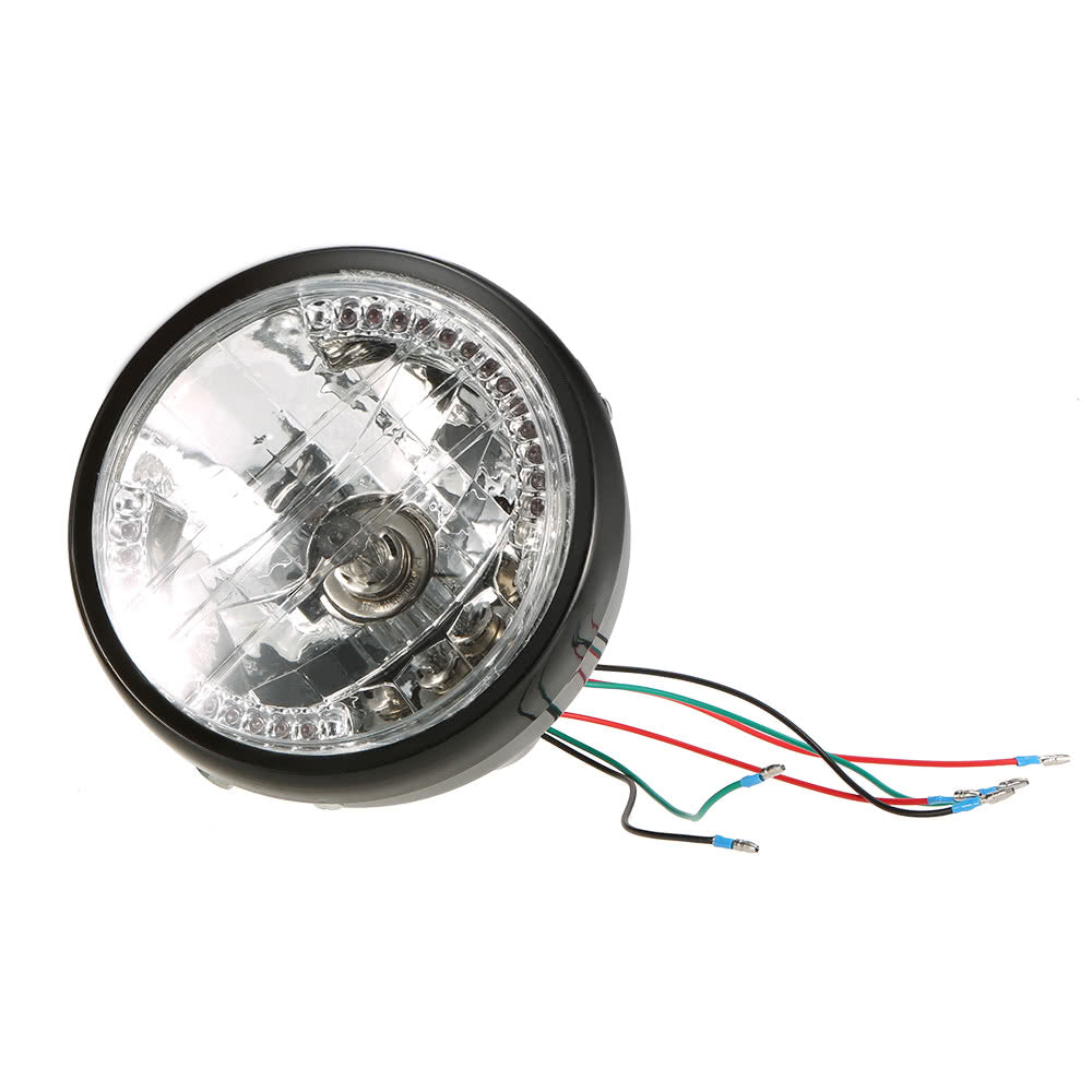7" Motorcycle Headlight Round LED Turn Signal Indicators