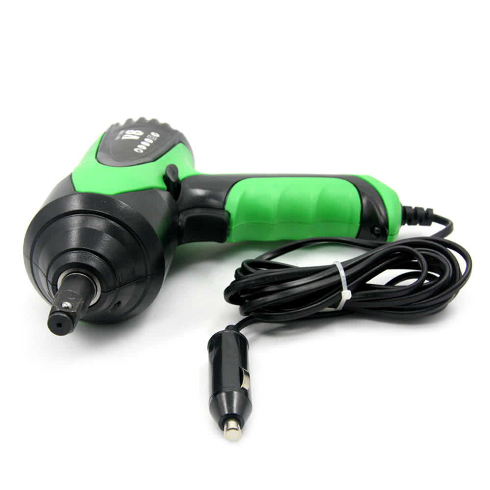 Electric Impact Wrench Car Tire Repair Tool Installation