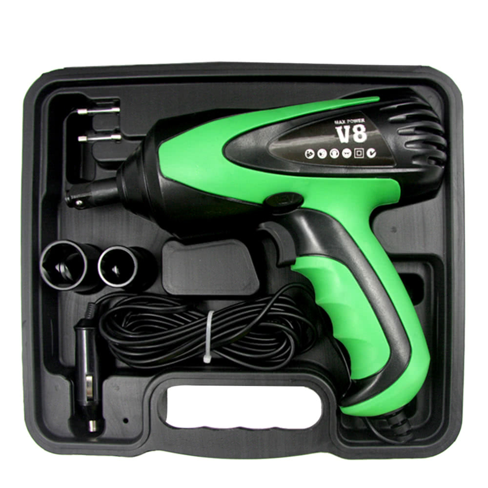 Electric Impact Wrench Car Tire Repair Tool Installation