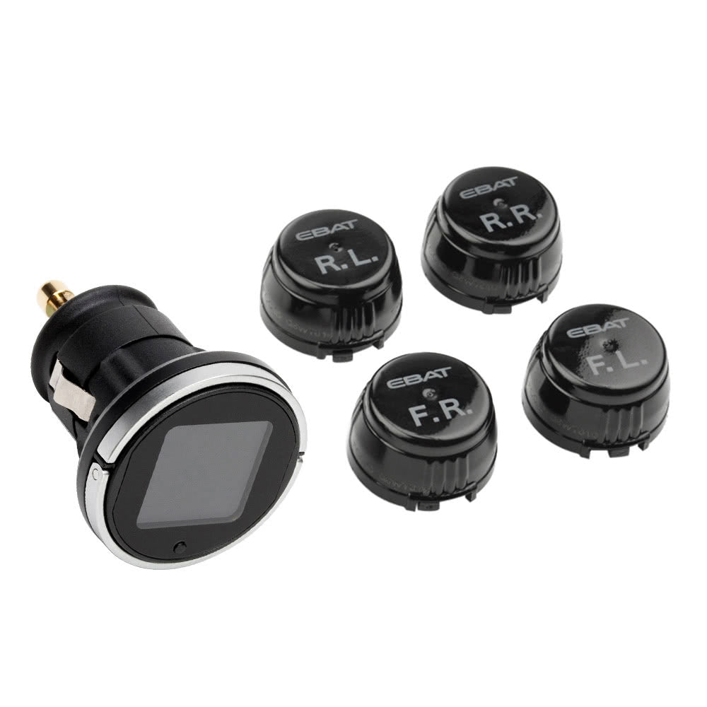 4-sensor Wireless TPMS LCD Tire Pressure Monitor System