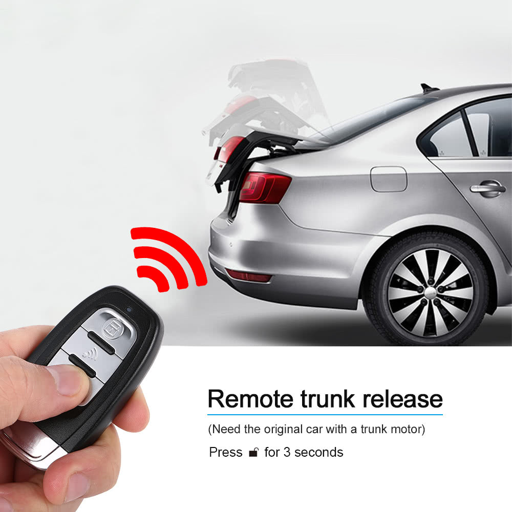 Universal Version Smart Key PKE Passive Keyless Entry Car Alarm System engine start button Remote Engine Start Open and close windows