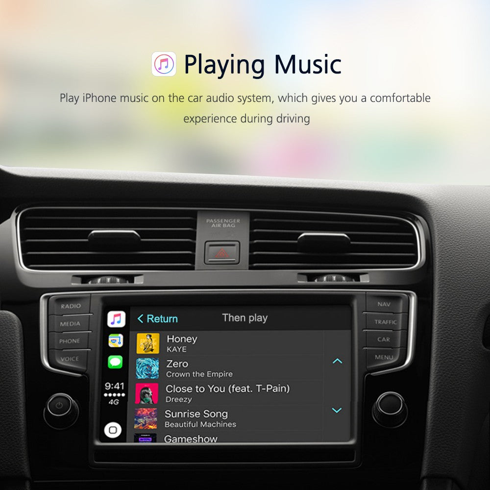 Car Android Stereo Smart Assistant CarPlay Module Dongle Adapter USB Interface for iPhone