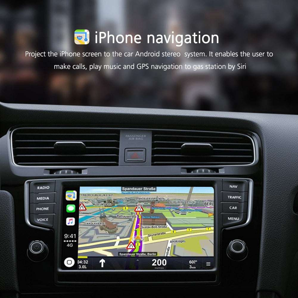Car Android Stereo Smart Assistant CarPlay Module Dongle Adapter USB Interface for iPhone