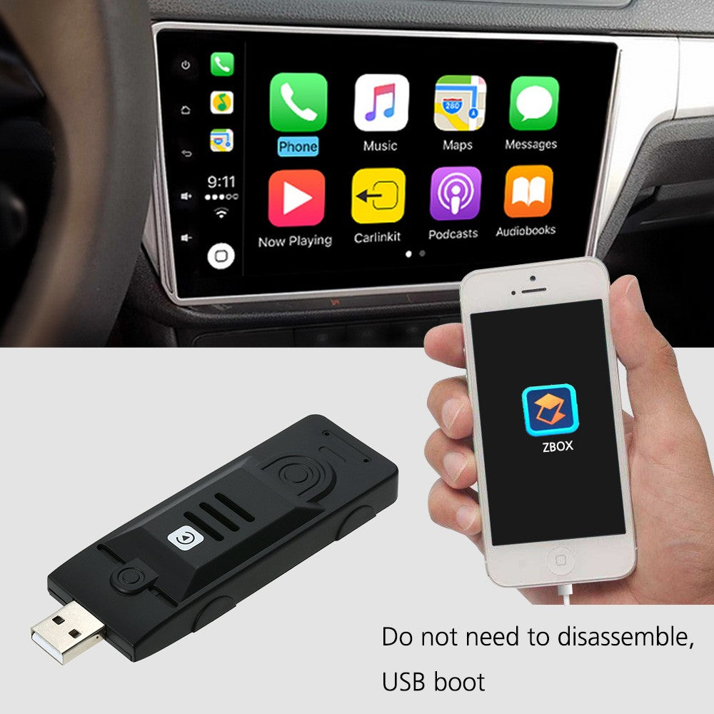 Car Android Stereo Smart Assistant CarPlay Module Dongle Adapter USB Interface for iPhone