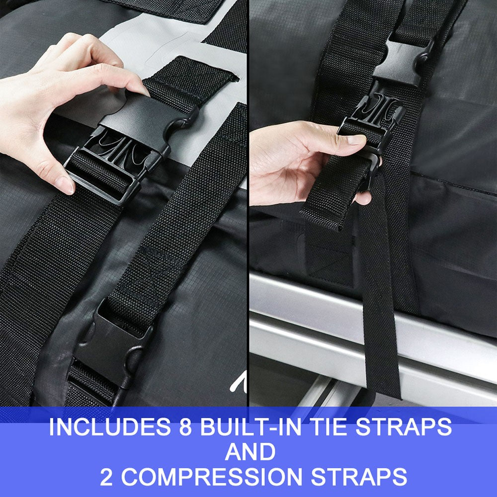 Waterproof Car Roof Top Carrier Cargo Luggage Travel Bag