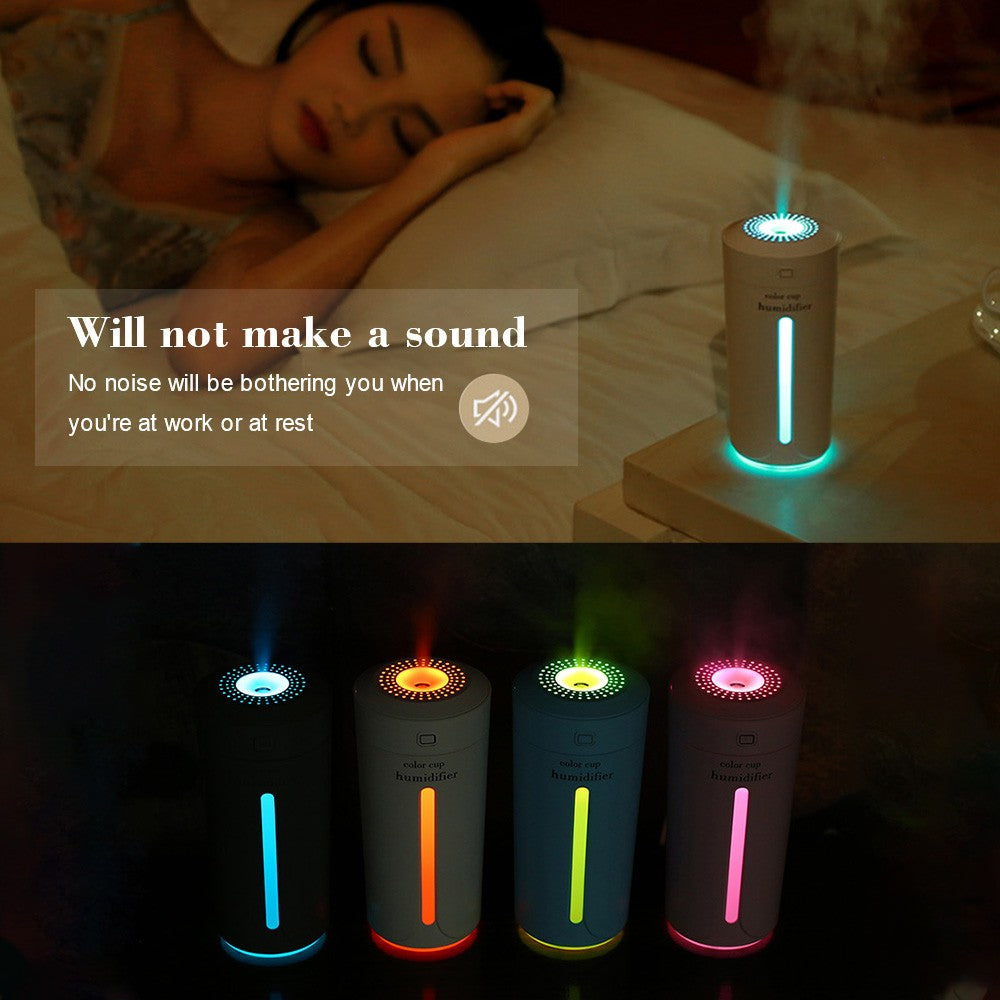 Portable Timing Mini Air Humidifier USB Ultrasonic Home Office Car