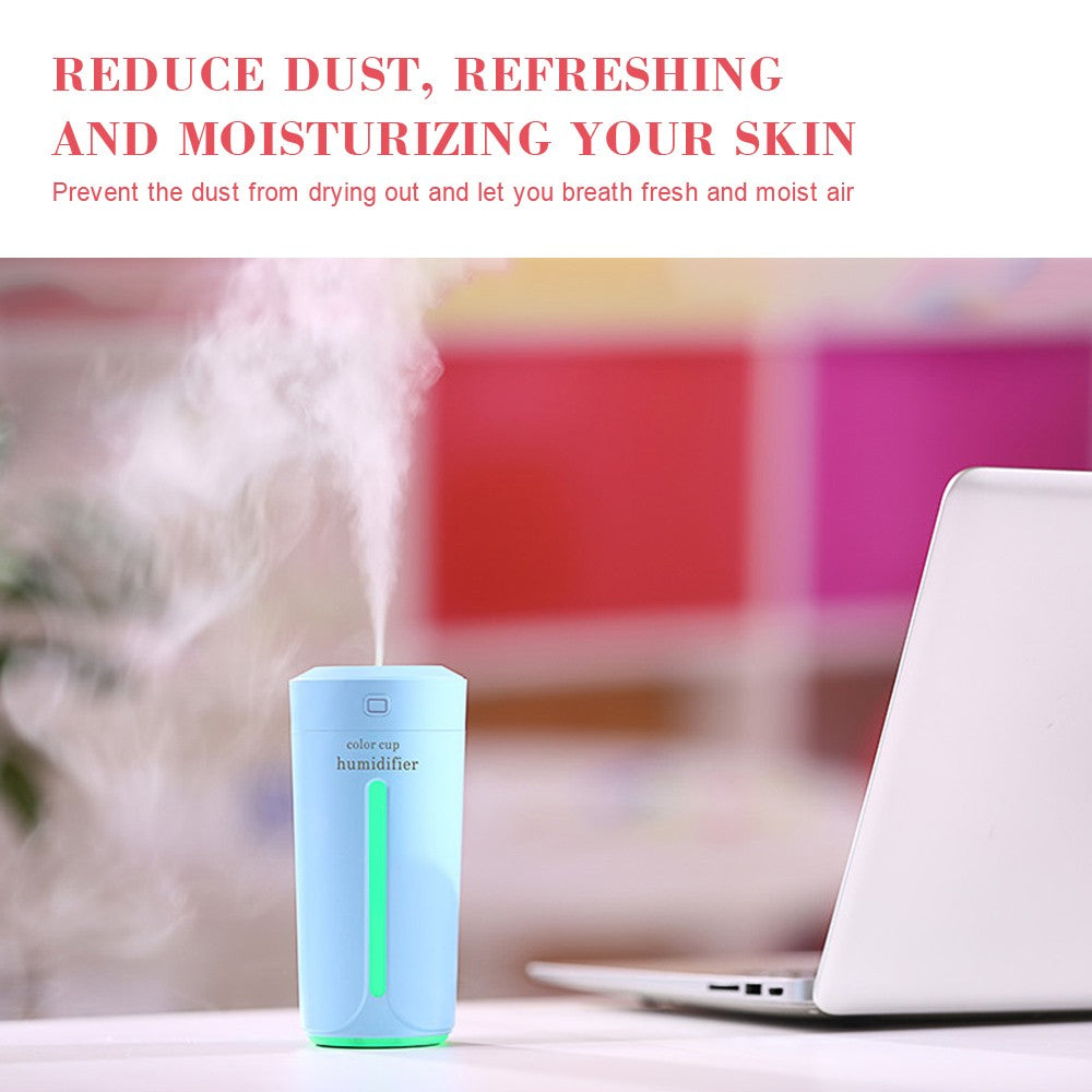 Portable Timing Mini Air Humidifier USB Ultrasonic Home Office Car