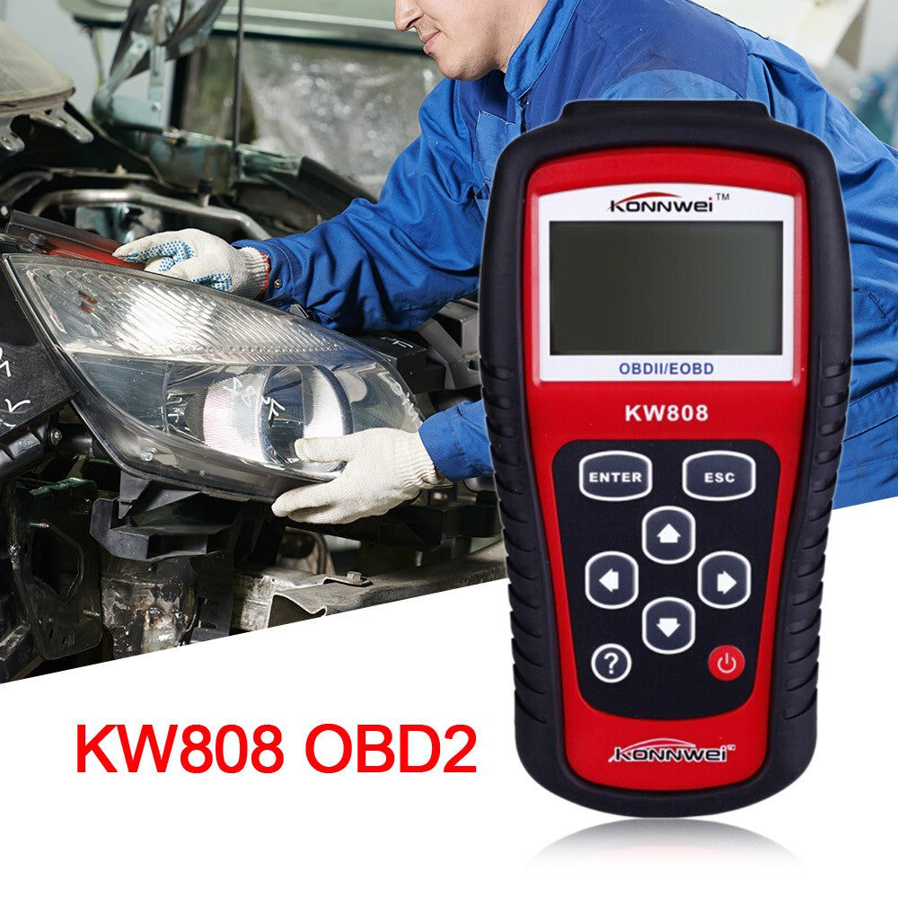 OBDII EOBD scanner car code reader tester diagnostic
