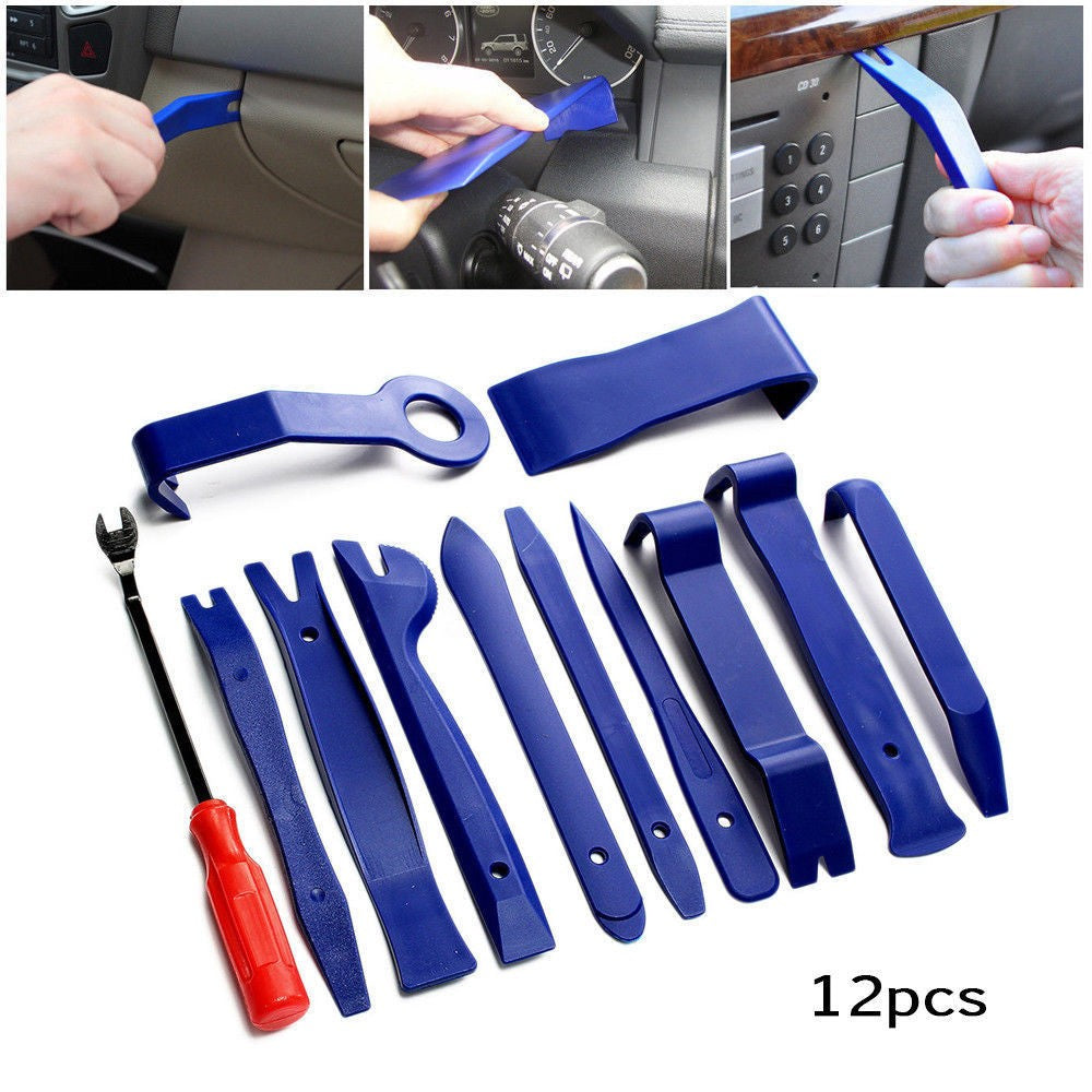 Auto Car Audio Dash Trim Panel Installer Tool Kit 12pcs