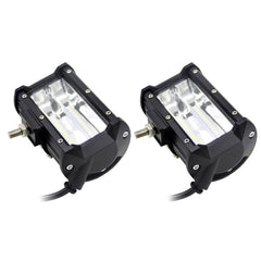 5inch 72W LED Light Bar Spot Beam Work Driving Fog Road Lighting for Jeep Car Truck SUV Boat Marine