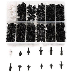 350PCS Auto Fastener Kit Car Universal Plastic Nylon Fixing Clip Rivet