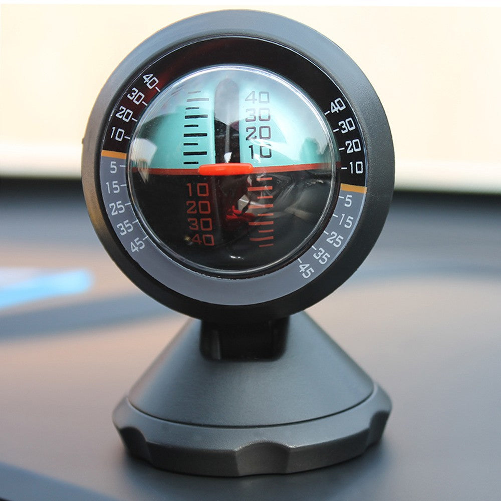 Car Vehicle Inclinometer Angle Slope Tilt Indicator Level Meter Gradient Balancer Upgrade and Downgrade Slopemeter Finder Tool