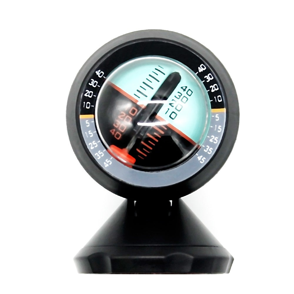 Car Vehicle Inclinometer Angle Slope Tilt Indicator Level Meter Gradient Balancer Upgrade and Downgrade Slopemeter Finder Tool