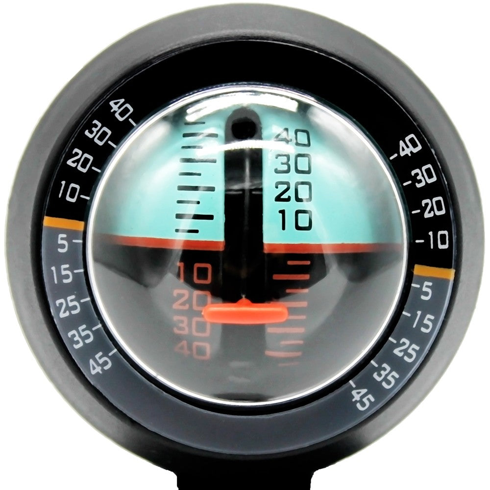 Car Vehicle Inclinometer Angle Slope Tilt Indicator Level Meter Gradient Balancer Upgrade and Downgrade Slopemeter Finder Tool