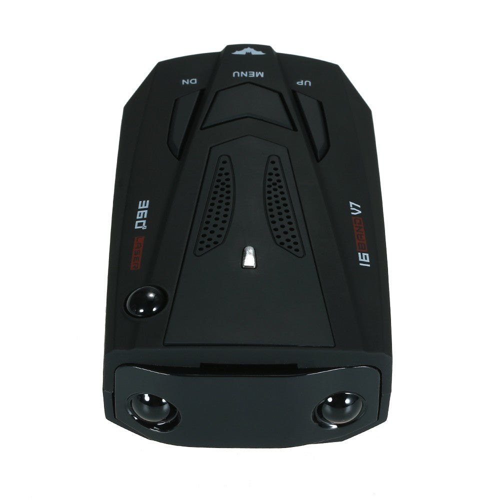 Car Radar Detector 360 Degree 16 Band LED Display Anti Police Speed Voice Alert Warning