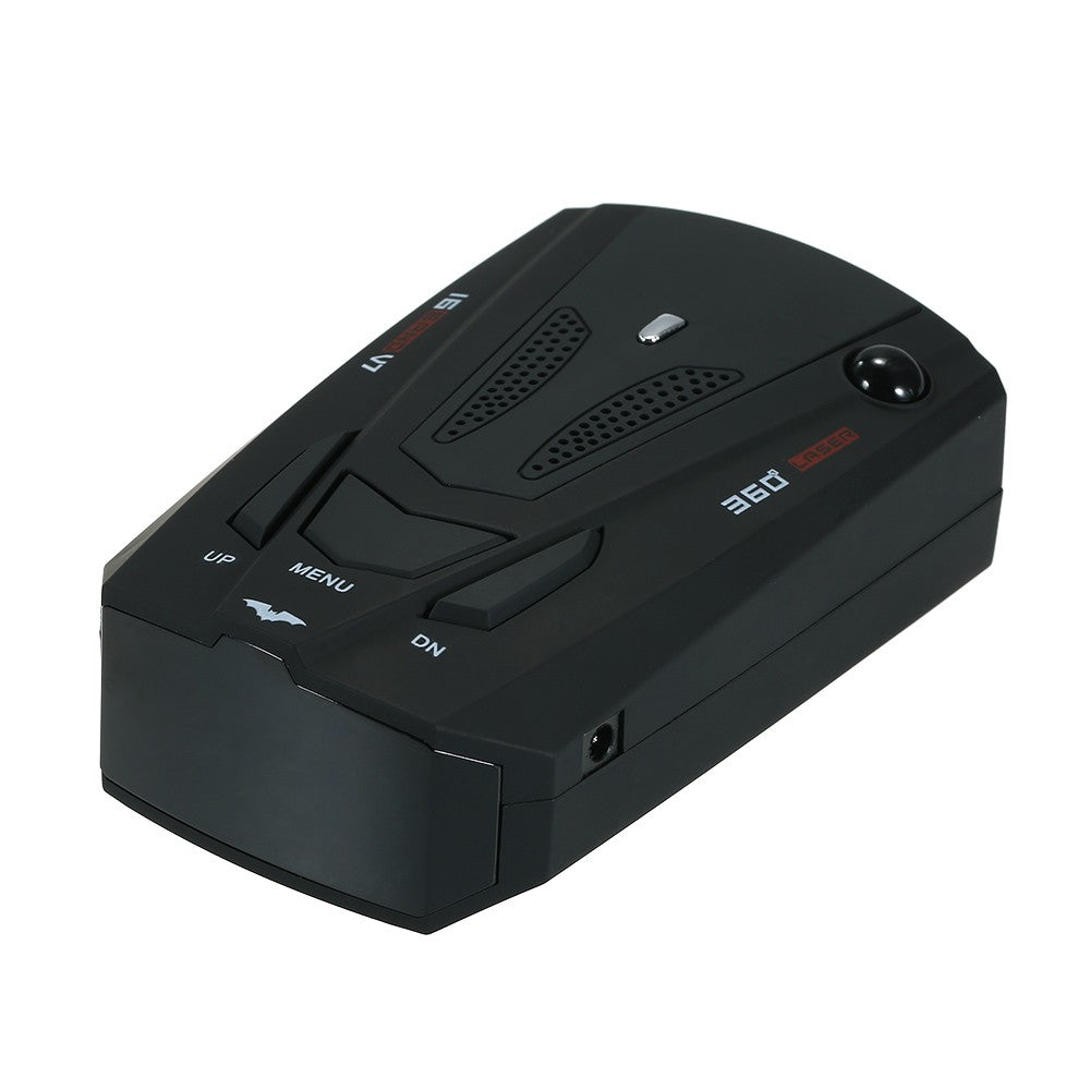 Car Radar Detector 360 Degree 16 Band LED Display Anti Police Speed Voice Alert Warning