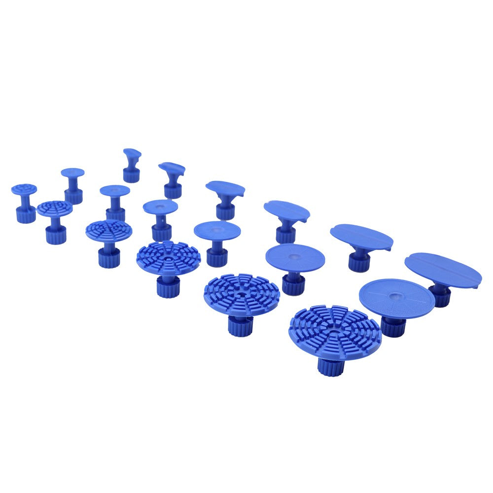 31pcs 2-in-1 Two Ways Puller Slide Hammer Tabs Suction Cup Hand of Cars Paintless Dent Repair Tools