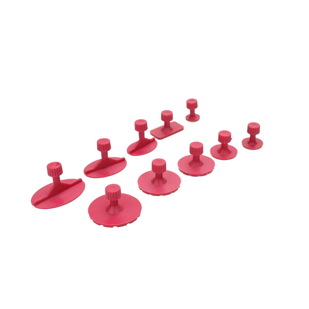 31pcs 2-in-1 Two Ways Puller Slide Hammer Tabs Suction Cup Hand of Cars Paintless Dent Repair Tools