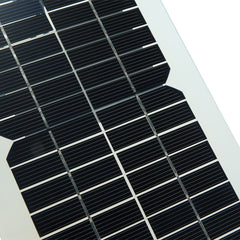 Semi Flexible Solar Panel With Cables 18V 5.5W 31.5 x 16.5 0.15CM