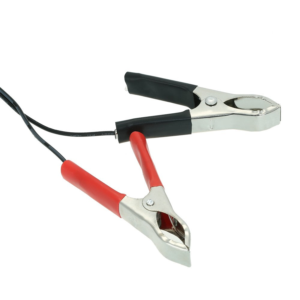 Transparent Epoxy Resin Solar Panel With Alligator Clip Wire 12V 10W 38 X 22 CM