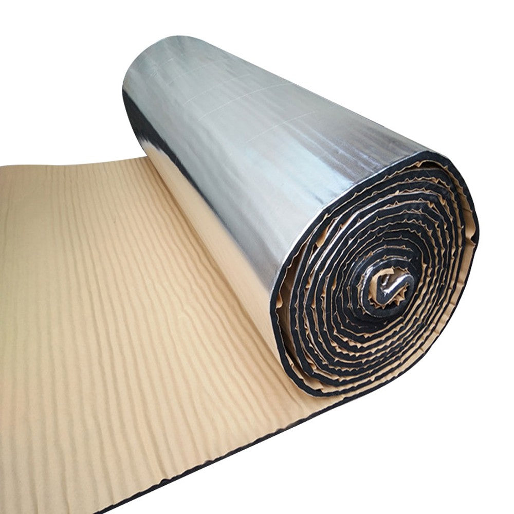 Auto Car Truck Firewall Heat Sound Deadener Insulation Mat 10mm 500x2000mm 20〃x79〃