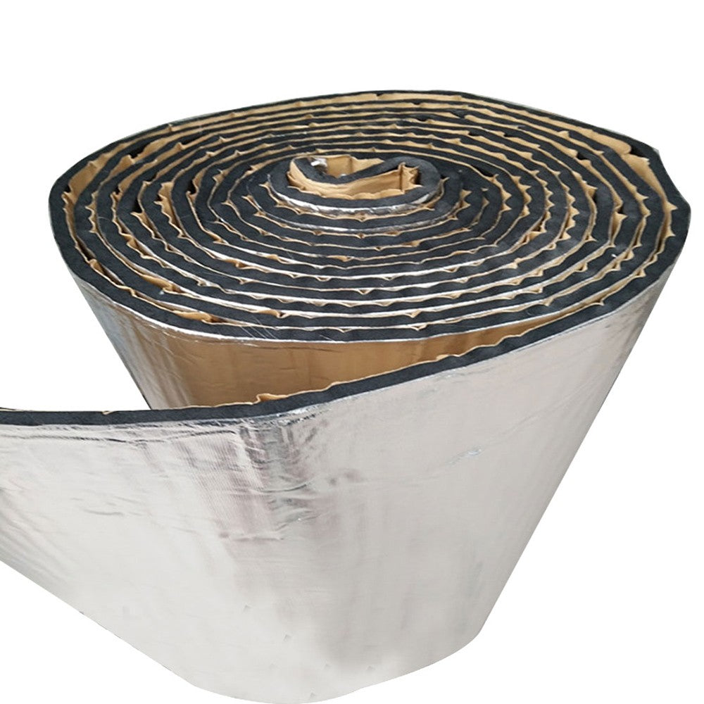 Auto Car Truck Firewall Heat Sound Deadener Insulation Mat 10mm 500x2000mm 20〃x79〃