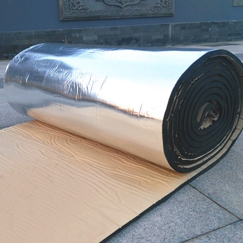 Auto Car Truck Firewall Heat Sound Deadener Insulation Mat 10mm 500x2000mm 20〃x79〃