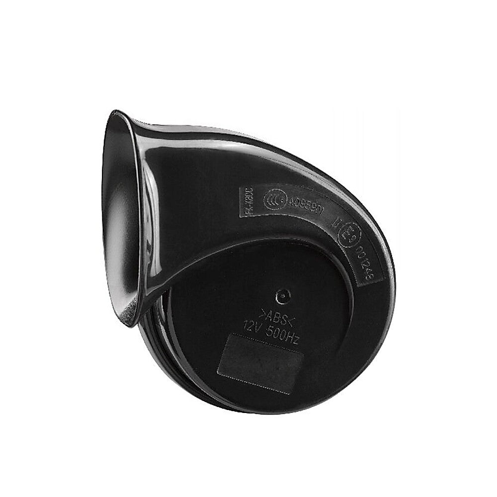 2 Pcs Car Horn Black Universal 12v Loud Dual-tone Snail Electric 140db for Truck Motorcycle