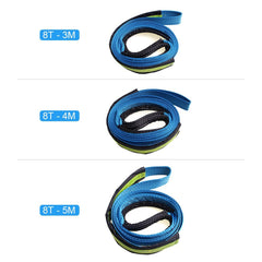 Synthetic Winch Rope Cable with U-shaped Hook
